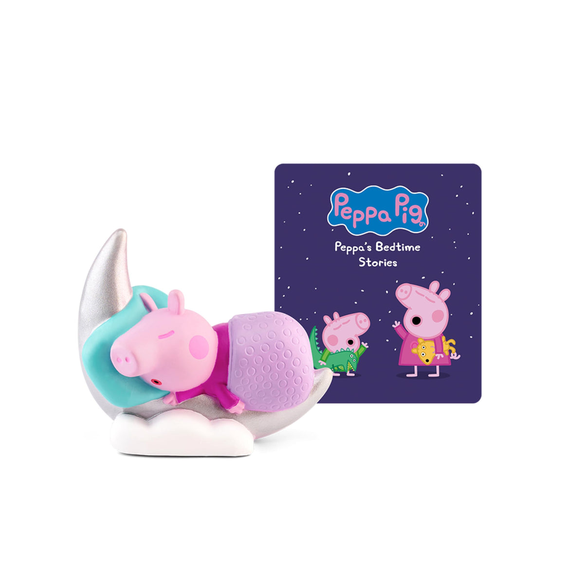 Tonies Peppa's Bedtime Stories figurine ready for cozy storytelling sessions.