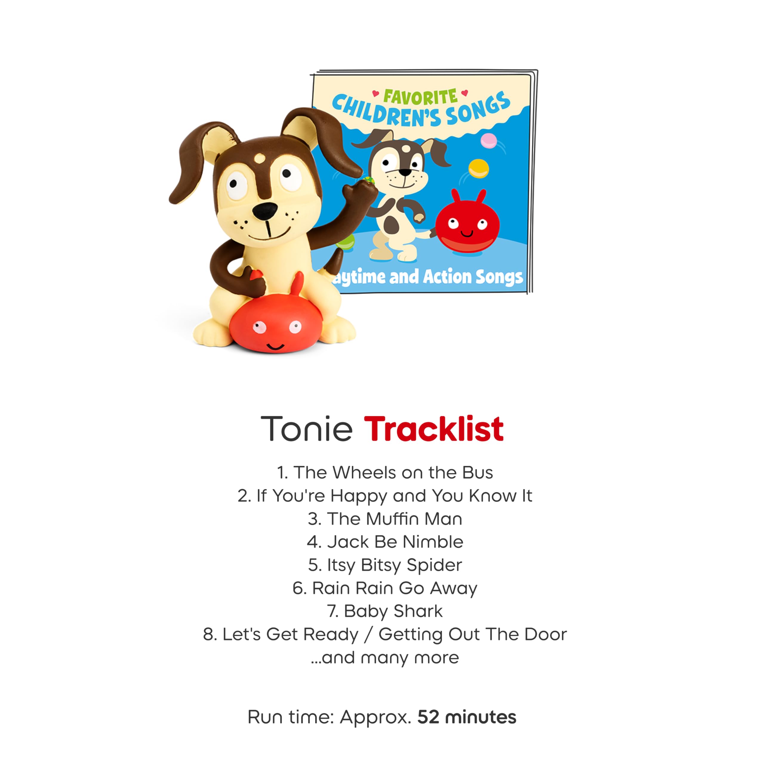 Tonies Playtime Puppy playroom scene inviting imagination and group singing