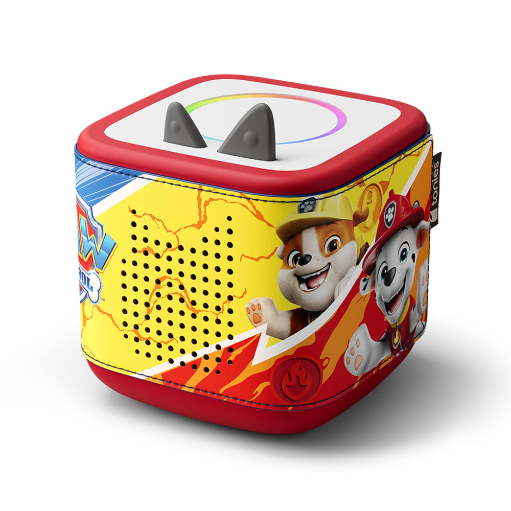 Tonies Paw Patrol sleeve on Toniebox 2 for playful customization and protective coverage.