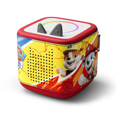 Tonies Paw Patrol sleeve on Toniebox 2 for playful customization and protective coverage.