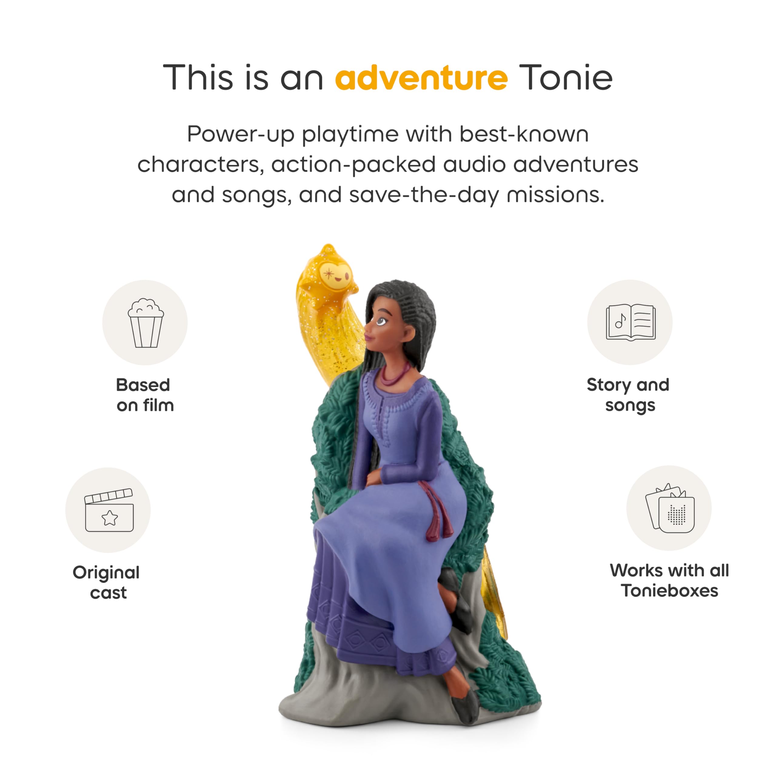 Tonies I'm A Star song visual for kid-friendly sing-along moments.