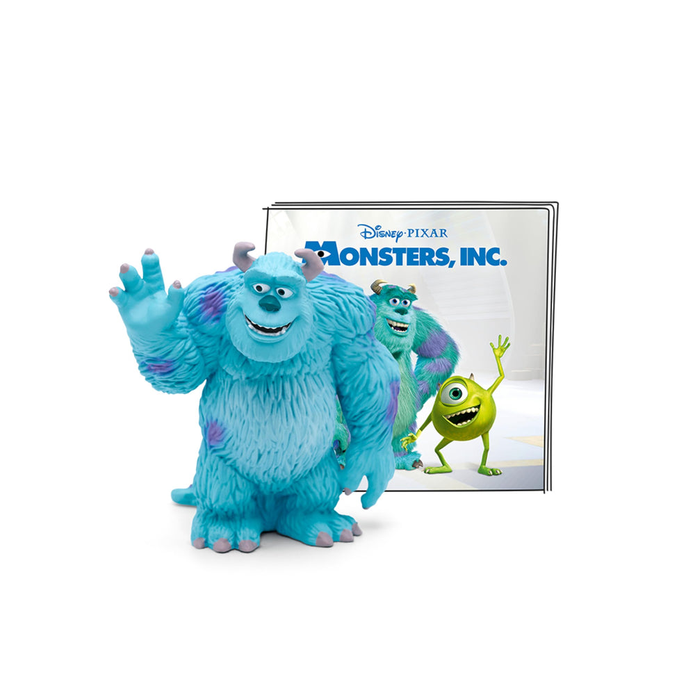 Tonies Sulley figurine on Toniebox ready to play Monsters, Inc. songs and story.