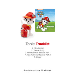 Tonies theme song and Ready Race Rescue track in action