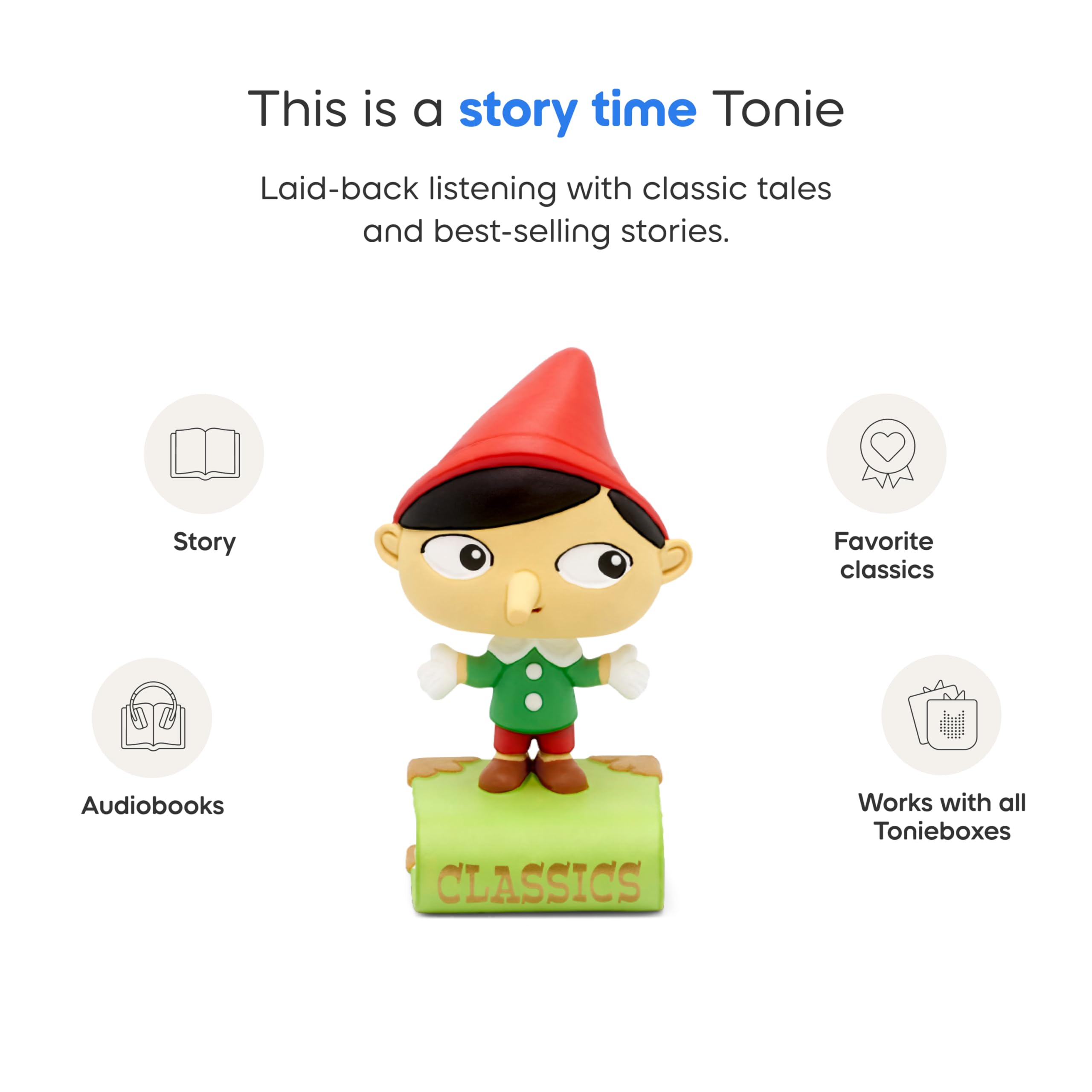 Tonies Toniebox ready playback setup enables simple storytime.