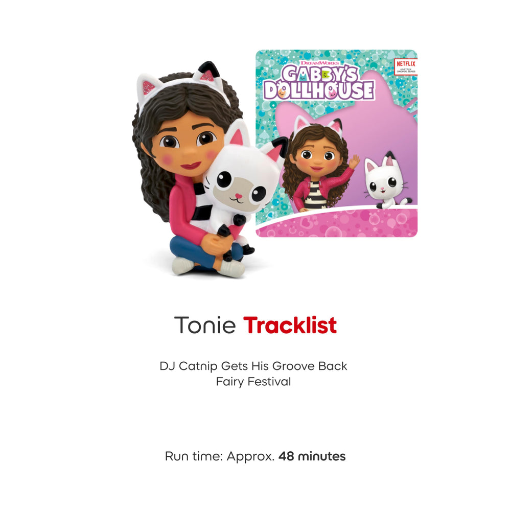 Tonies two stories on a Toniebox-ready unit with tracklist preview.
