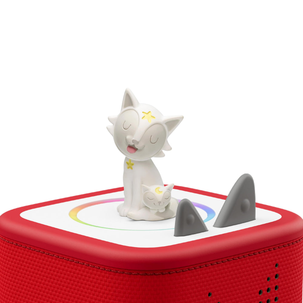 Tonies White Noise Nap Time in box simplifies setup before sleep.
