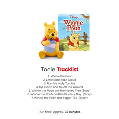 Tonies Winnie the Pooh Tigger Too story provides friendly listening.