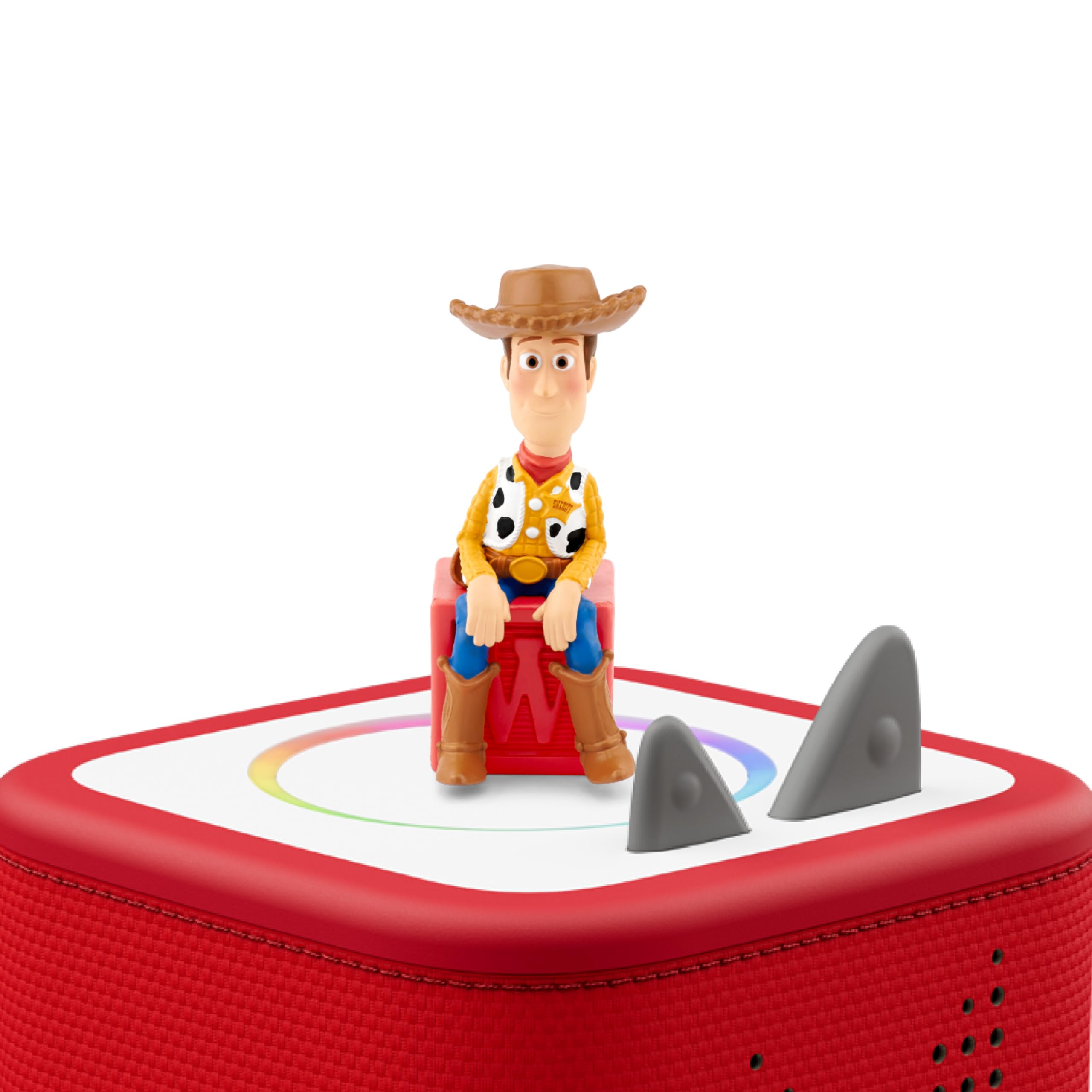 Tonies Woody figurine side view highlights details for young fans