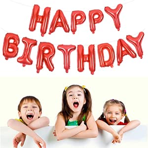 TONIFUL 15-piece set for Happy Birthday letters to decorate.