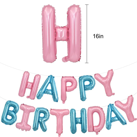 TONIFUL 16-inch foil letter balloons add bold color to celebrations.