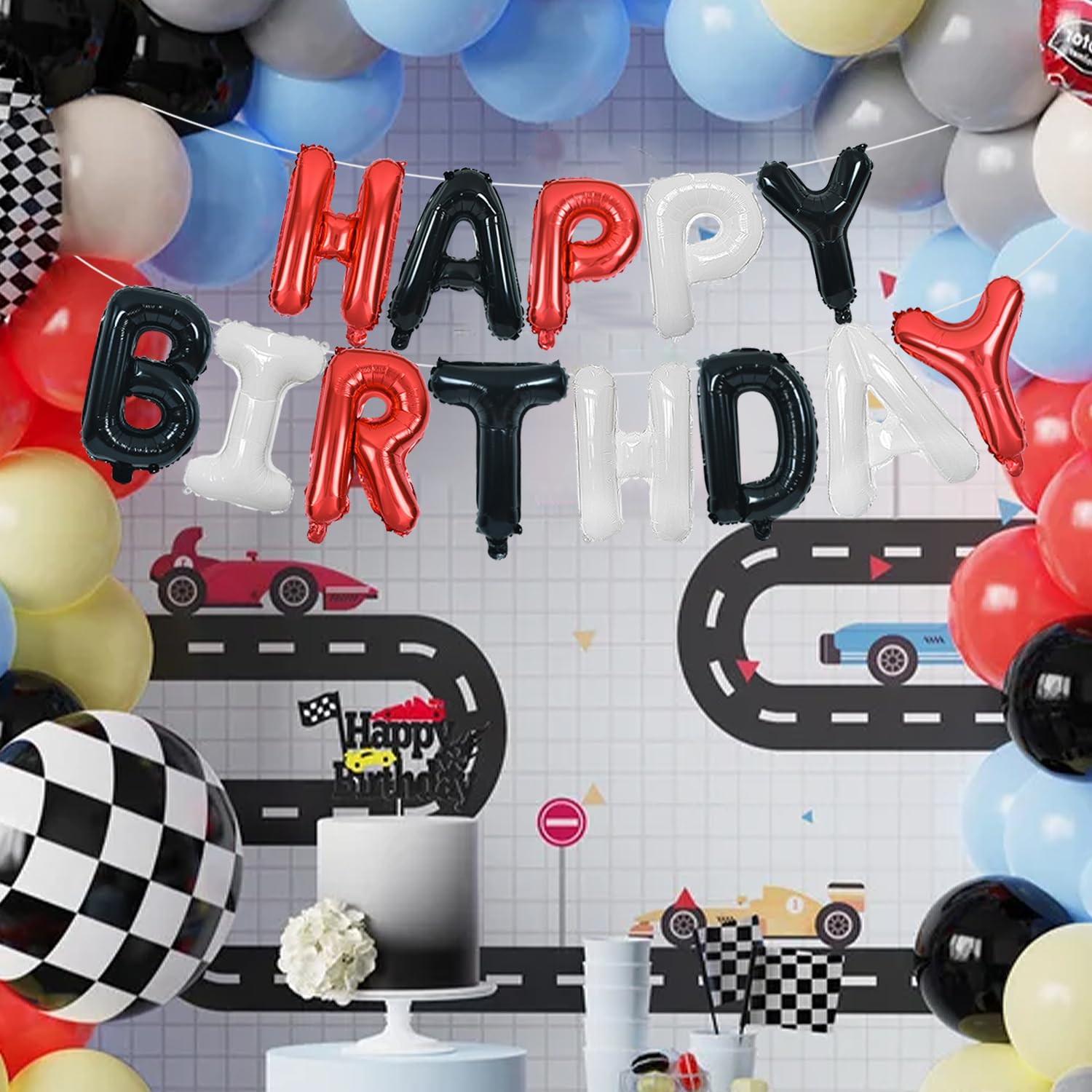 TONIFUL 16-inch foil letters are bold and reusable for future celebrations.