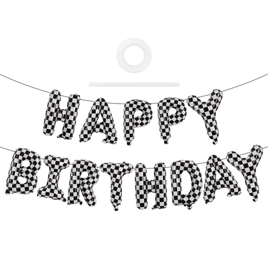 TONIFUL 40-inch cream white HOME letter balloon creates a bold party focal point