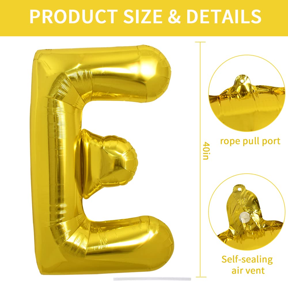 TONIFUL foil balloon side view highlights its luminous finish for celebrations.