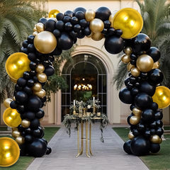 TONIFUL 4D gold balloon 10inch, ideal for garland accents.
