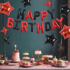 TONIFUL balloon decor set includes straws, ribbon, and glue dots for easy setup