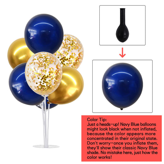 TONIFUL balloon stand kit includes all parts for quick setup and reuse