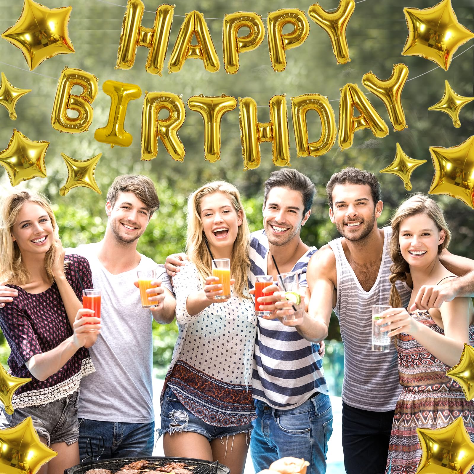 TONIFUL birthday decor kit helps you craft a festive setup.