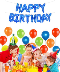 Toniful blue foil balloons add glossy color to photos and venues.