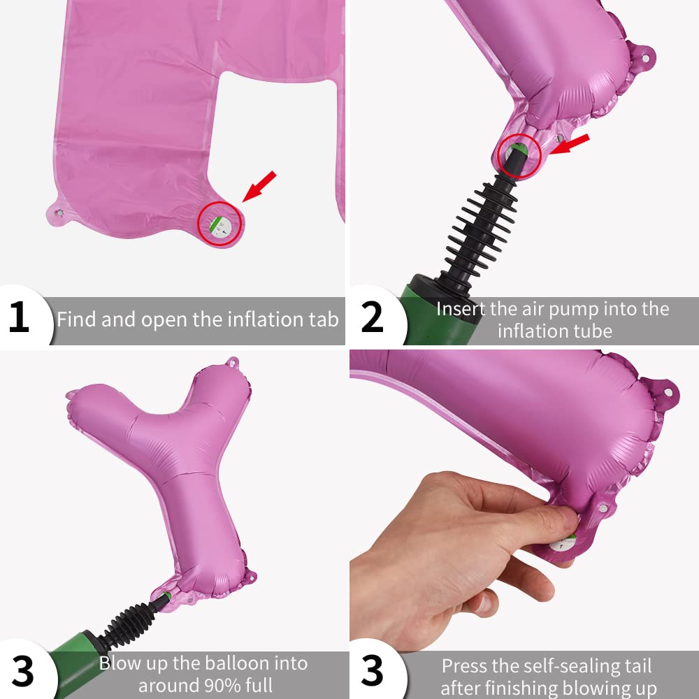 TONIFUL 16-inch foil balloons offer durable, reusable party decor