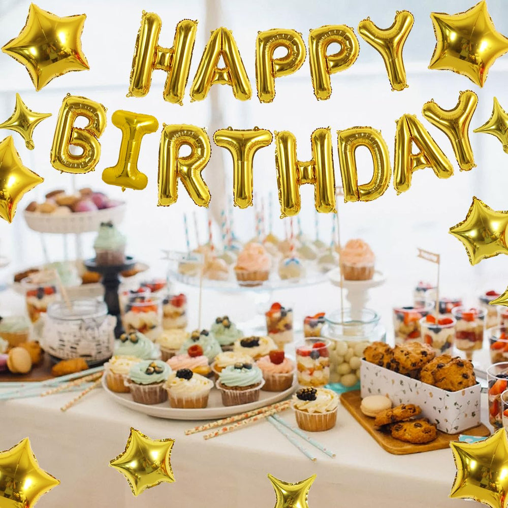 TONIFUL foil letter balloons create a bold focal point for photos.