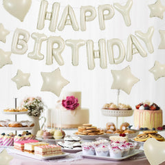 TONIFUL foil star balloons provide festive sparkle to decor