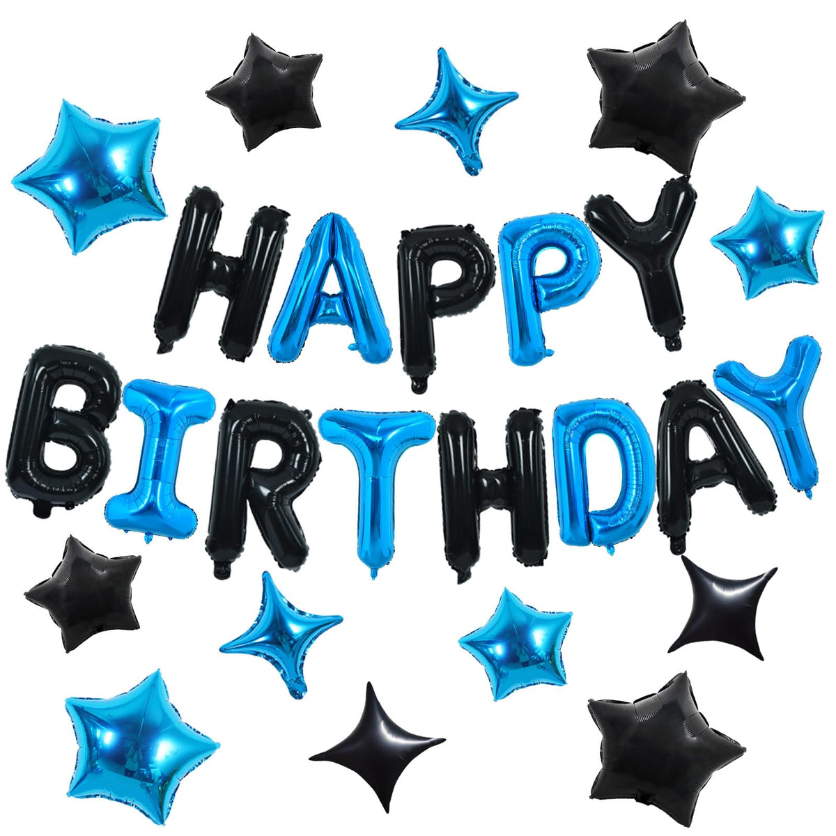 TONIFUL 16-inch Happy Birthday banner for bold indoor celebration
