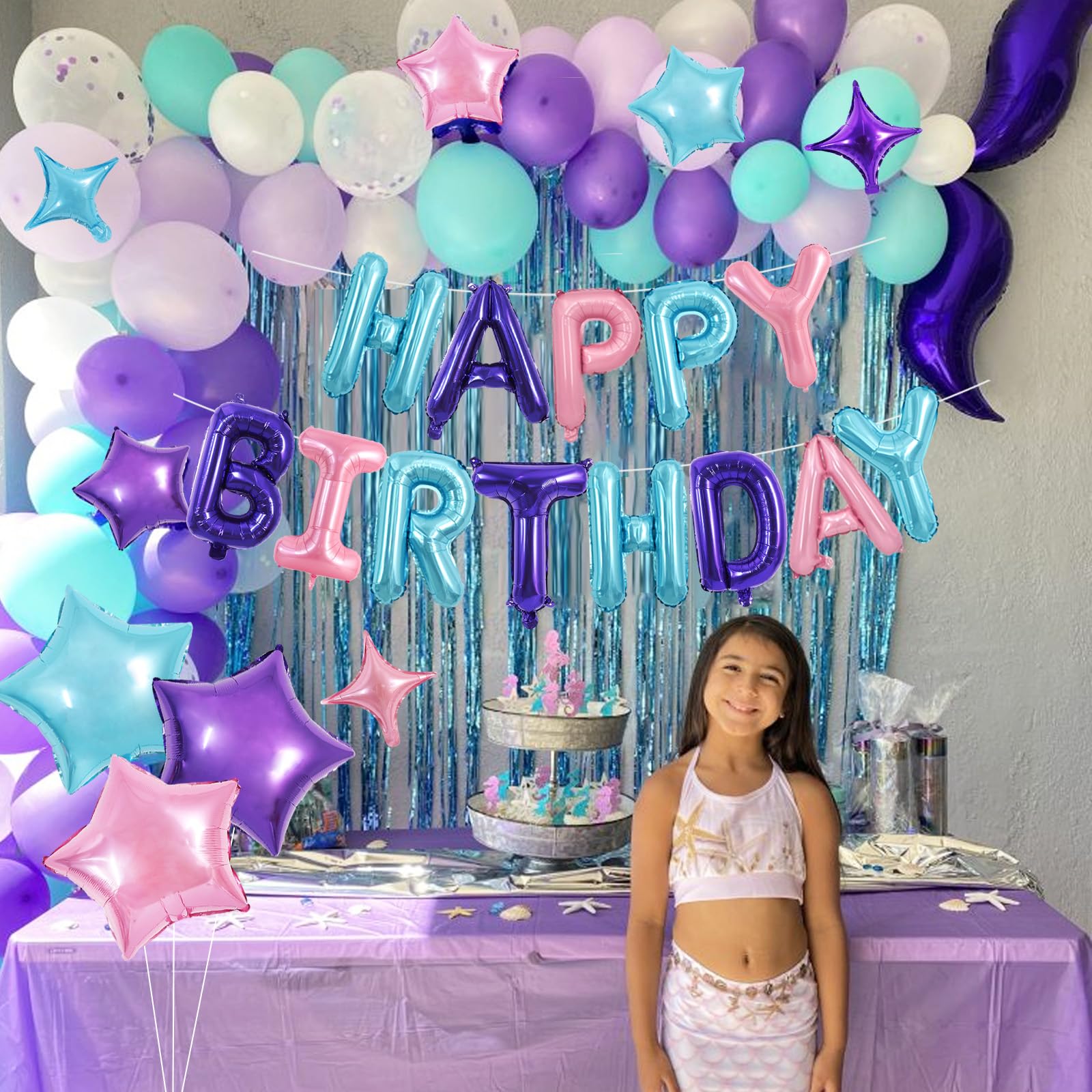 TONIFUL indoor-outdoor birthday décor kit for versatile party styling