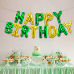 TONIFUL versatile party decor for kids and adults with green-gold styling.