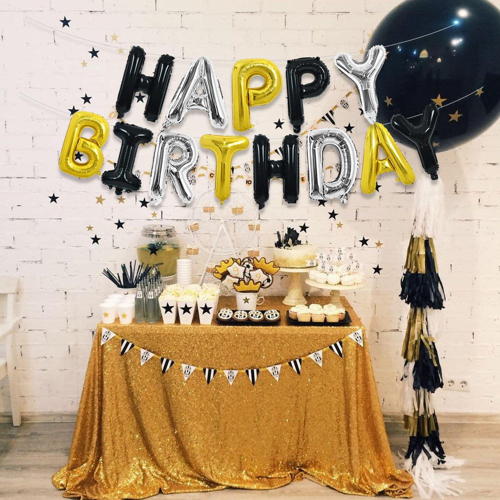 TONIFUL party banner hanging indoors or outdoors enhances room decor.