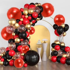 TONIFUL red foil balloons suit weddings, birthdays, and other festive events