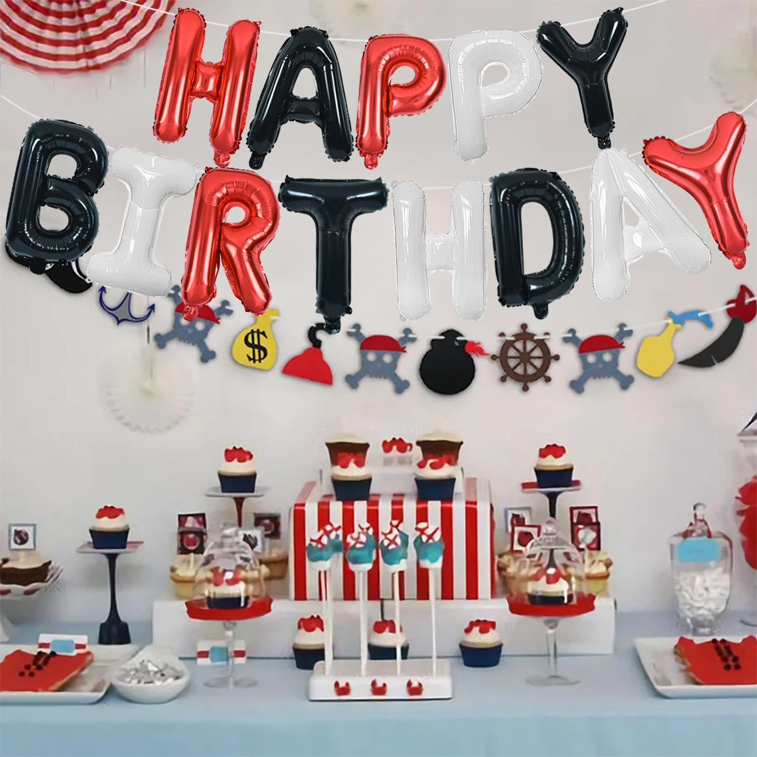 TONIFUL party decoration set helps transform rooms like kitchens and living rooms.