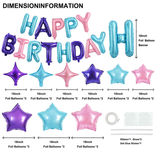 TONIFUL star balloons 18pcs add festive sparkle to any party