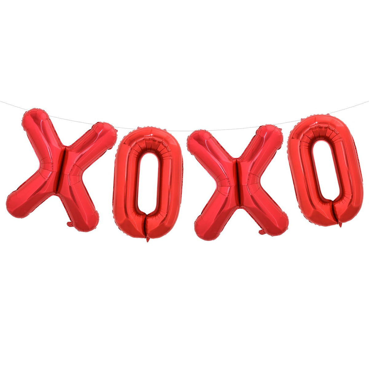 TONIFUL 16-inch X foil balloon for a bold Valentine backdrop.