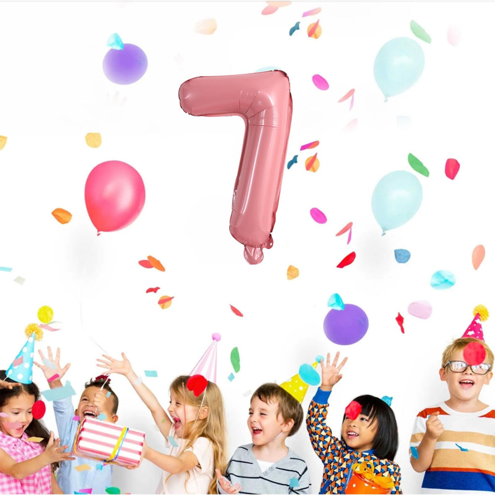 TONIFUL number balloons support diverse party themes from baby showers to graduations