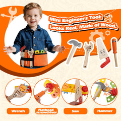 TONZE compact workshop kit suitable for 2–4 year olds during family play