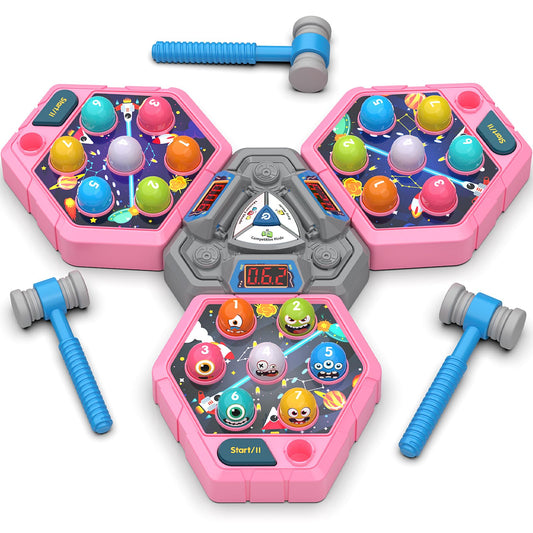 TooLion 3-Player Mole set in action for shared playtime and teamwork.