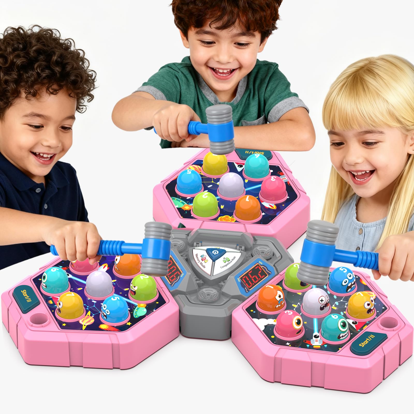 TooLion educational pounding toy supports hand-eye coordination and memory in kids.