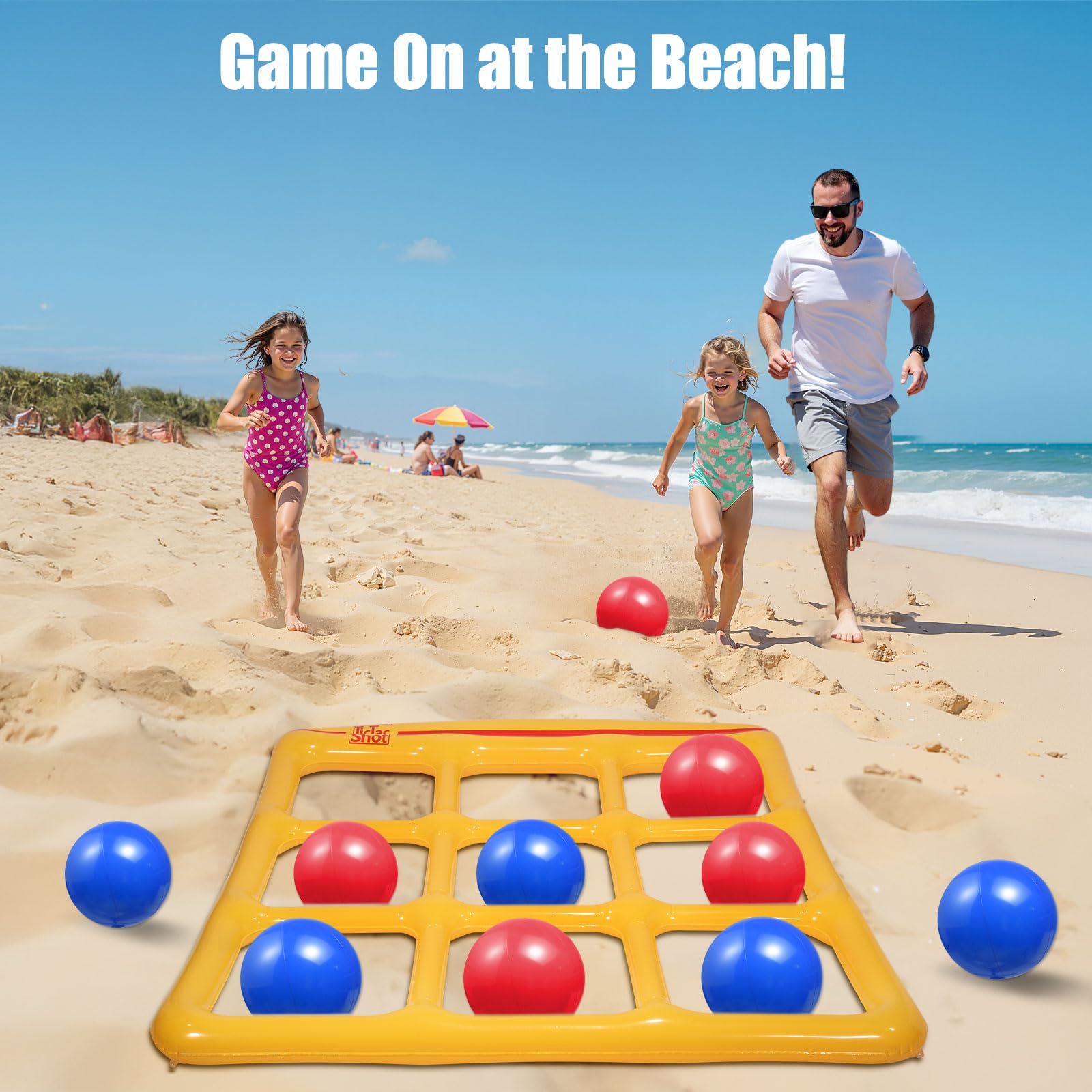 Toobimen outdoor play on lawn or beach for versatile fun