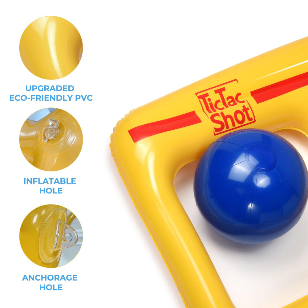 Toobimen pool-day game kit for competitive water fun