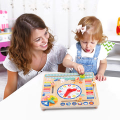 TOOKYLAND daily calendar day blocks organized for easy sequencing and play.