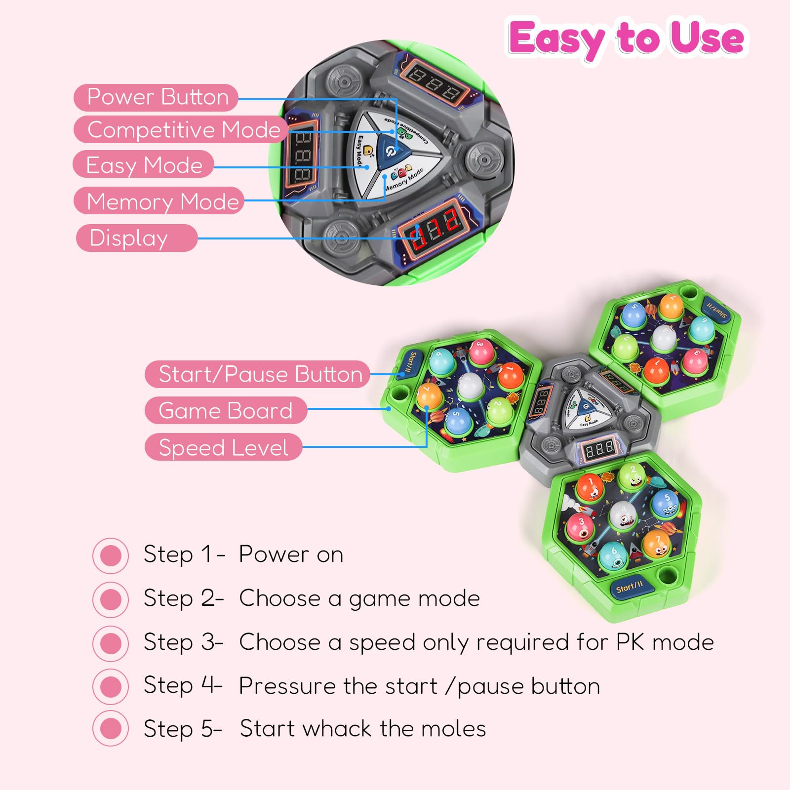 TooLion ABS plastic construction for long-lasting use