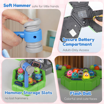TooLion suction cups provide stable play surface