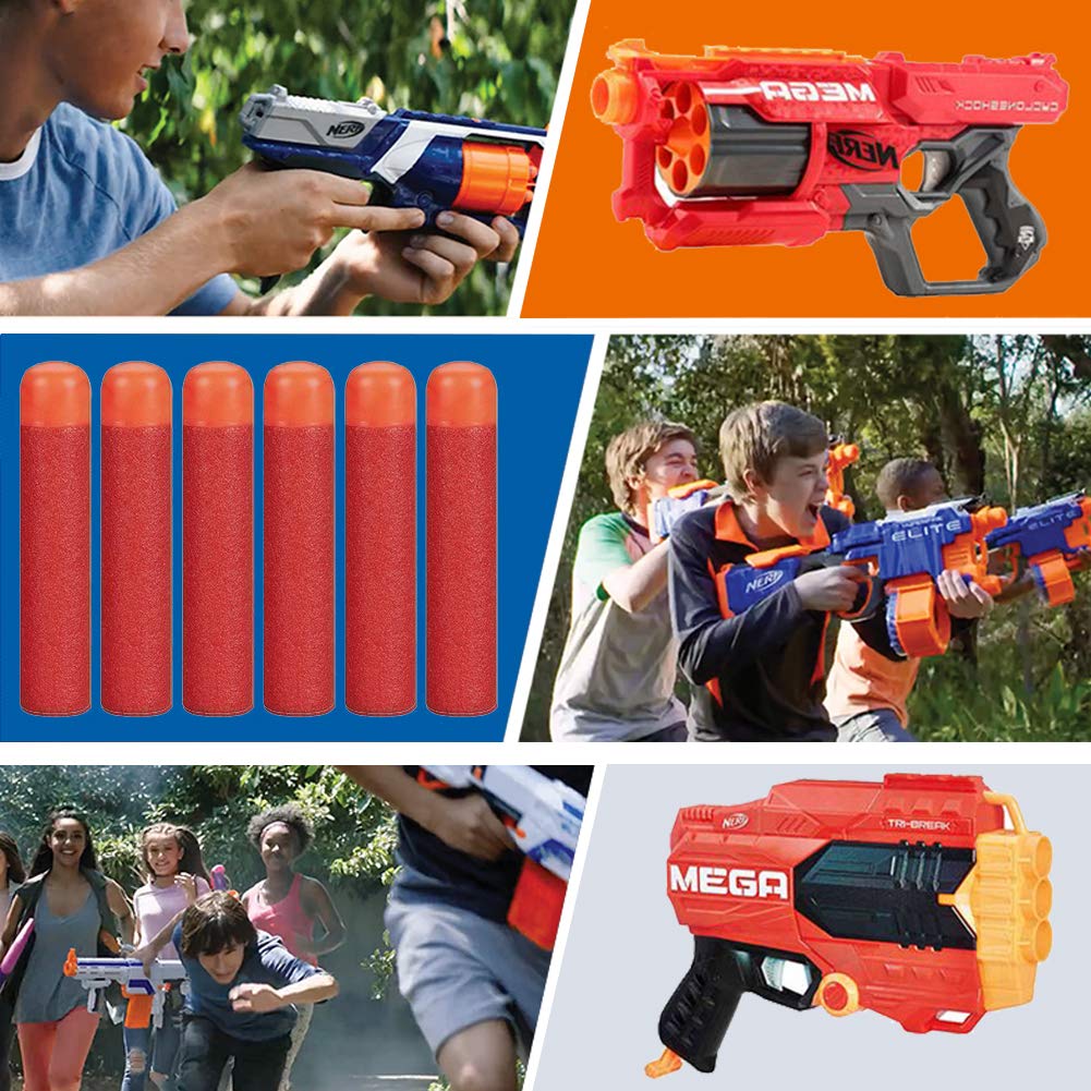 Toosci Mega Darts packaging shows 60 darts included for ready battles.