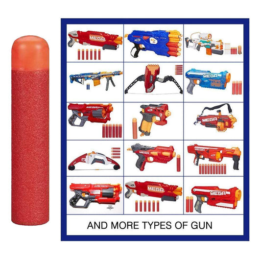Toosci red mega darts, 120-pack, for long-lasting Nerf battles