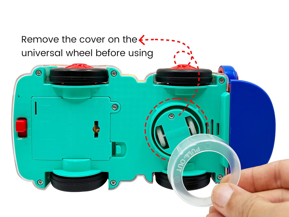 Tooty Toy Durable ABS plastic ensures lasting play sessions.