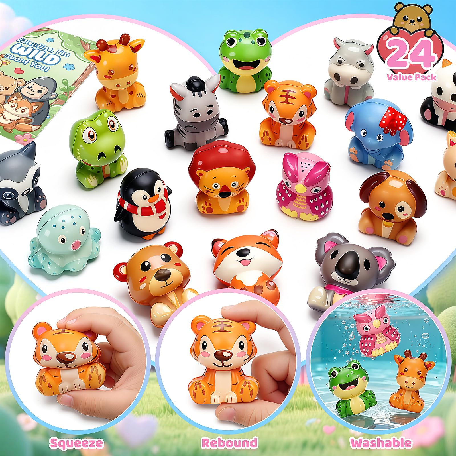 TooyBing lion squeeze toy emphasizes bright colors and slow rebound for focus.