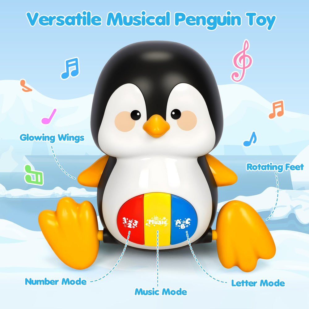 TooyBing penguin small2-waddle supports tactile exploration and motor skills.