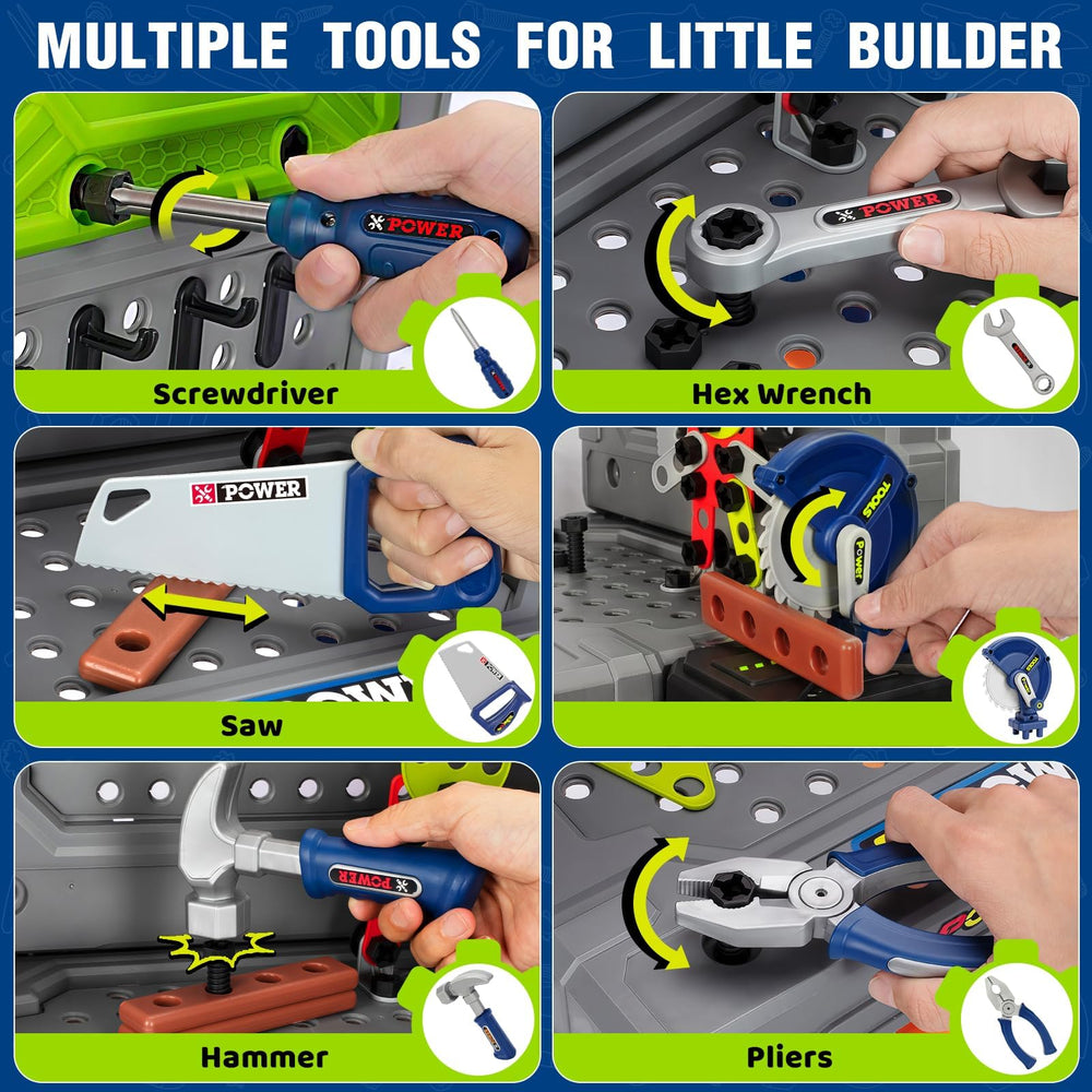 TooyBing set of real-looking tools boosts imaginative construction play