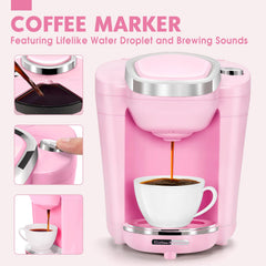 TooyBing pink play kitchen mixer toy with rotating blades inspires cooking play
