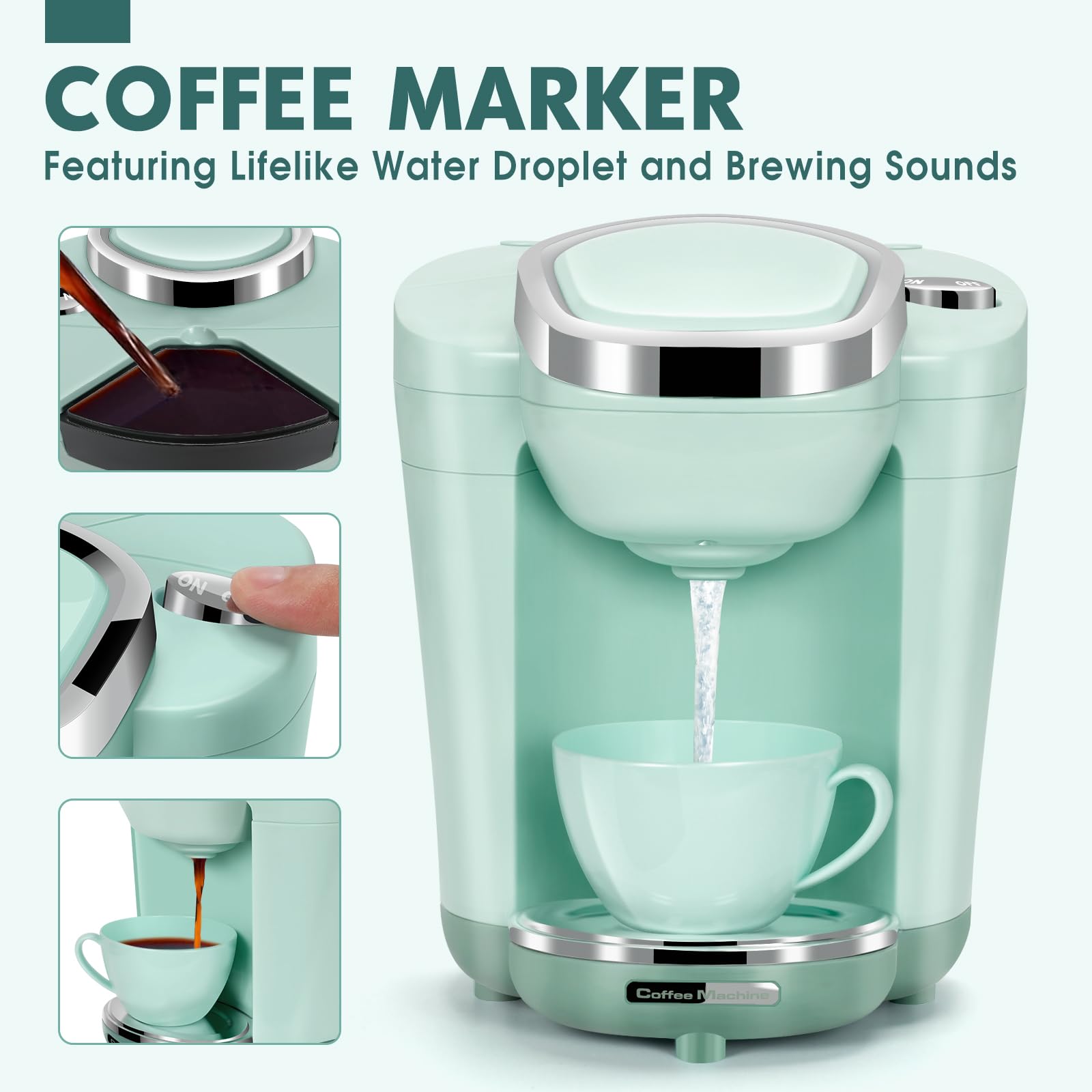 TooyBing kitchen mixer offers hands-on fun that builds fine motor skills during pretend cooking.